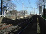 Einfahrende Stadtbahn am Heumarkt in Kln.